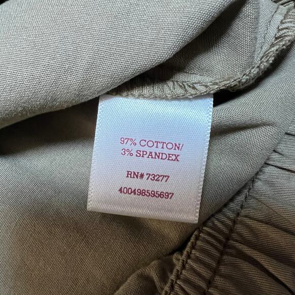 SO Utility Pullover Lace Up Jacket with Hood Size Large Casual Lightweight - Picture 7 of 12